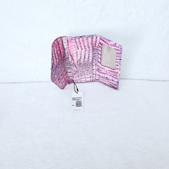 NWT Brahmin PURPLE IRIS Medium Duxbury w/Veronica Wallet - Picture 14 of 16